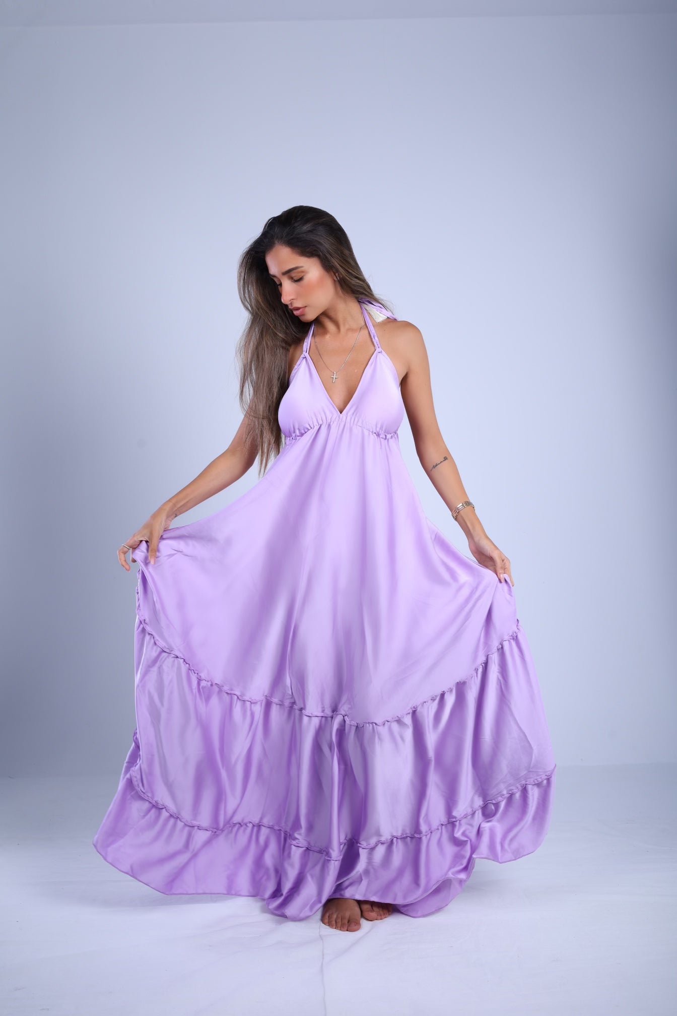 Greek Silk Dress