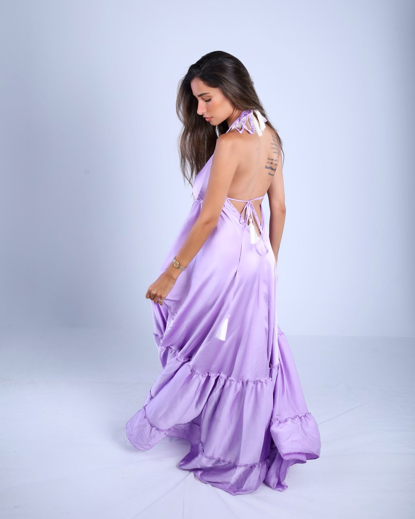 Greek Silk Dress