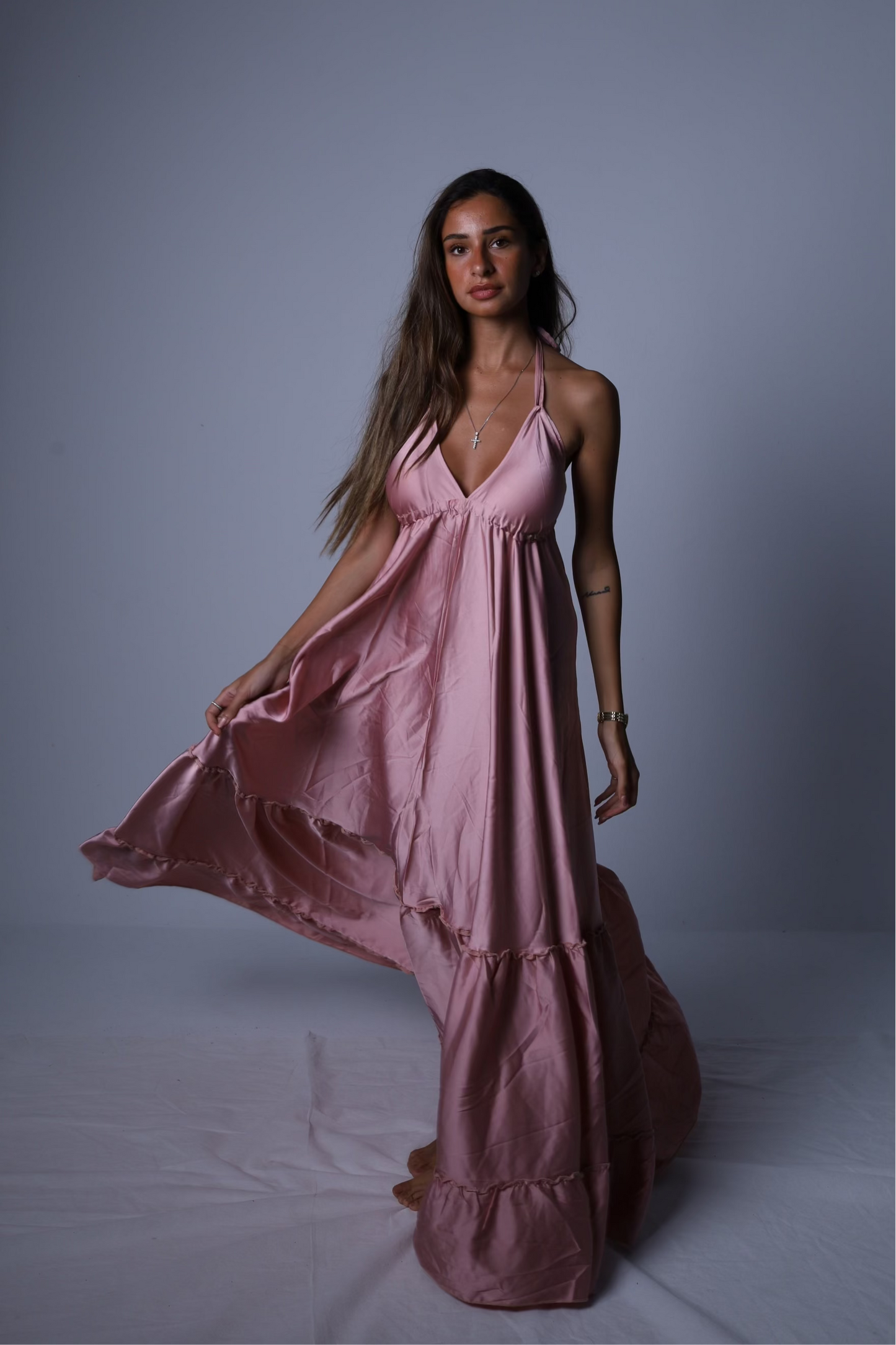 Greek Silk Dress
