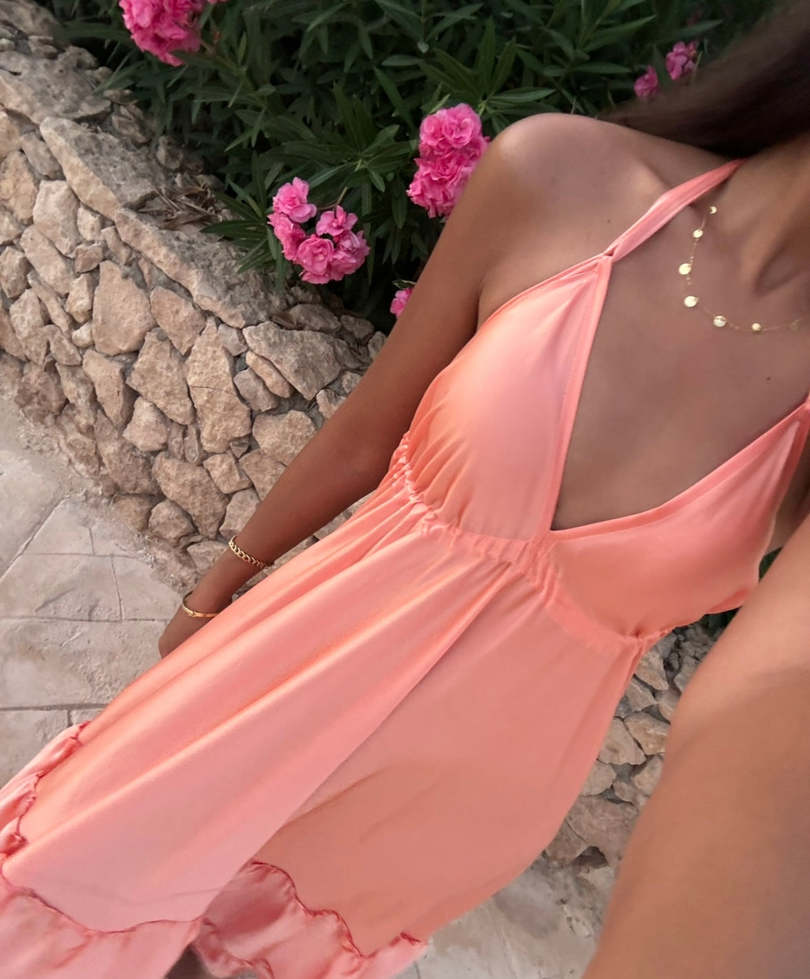 Greek Silk Dress