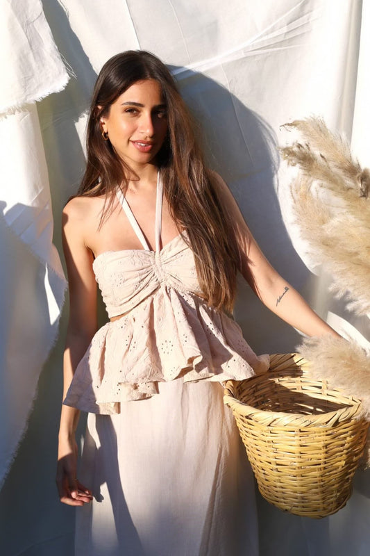 Boho Ruffle Dress