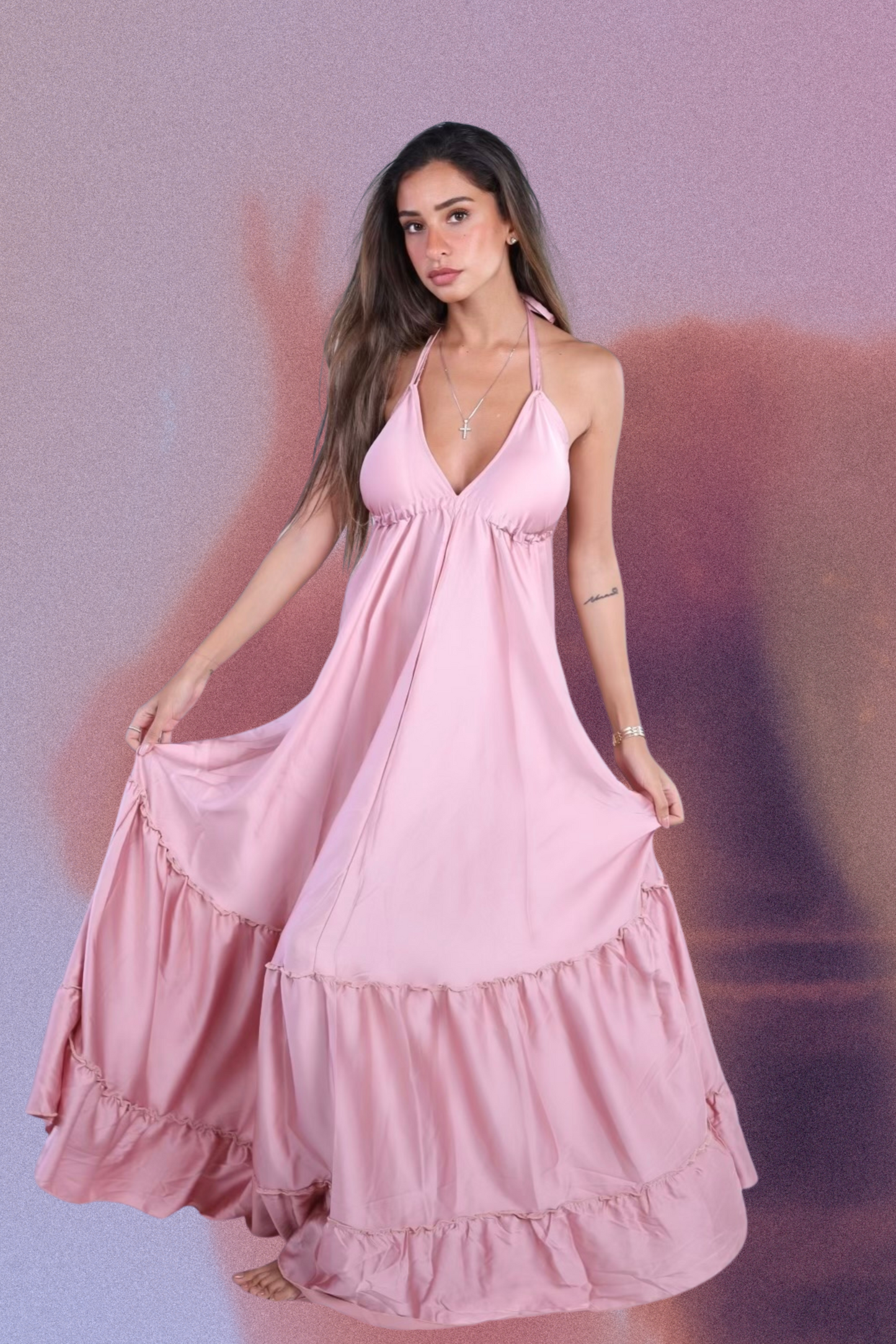 Greek Silk Dress